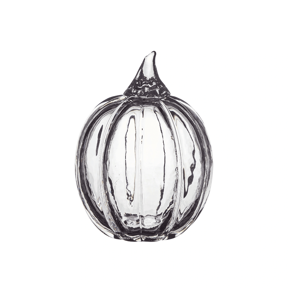 Glass Pumpkin 18cm-B
