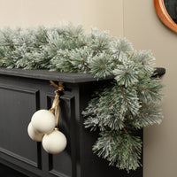 Frosted Cashmere Indoor Garland 270cm | Annie Mo's