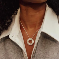 Vivid Necklace Silver | Annie Mo's