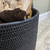 Artisan Weave Rattan Laundry Basket with Handles 50cm | Annie Mo's B