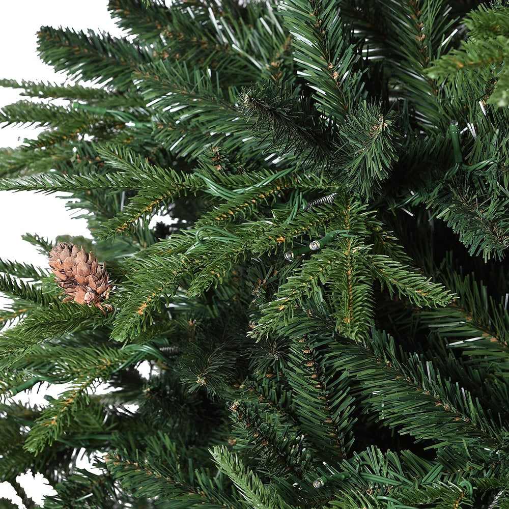 7.5ft. 560 LED Lit Tree with Pinecones 229cm | Annie Mo's-C