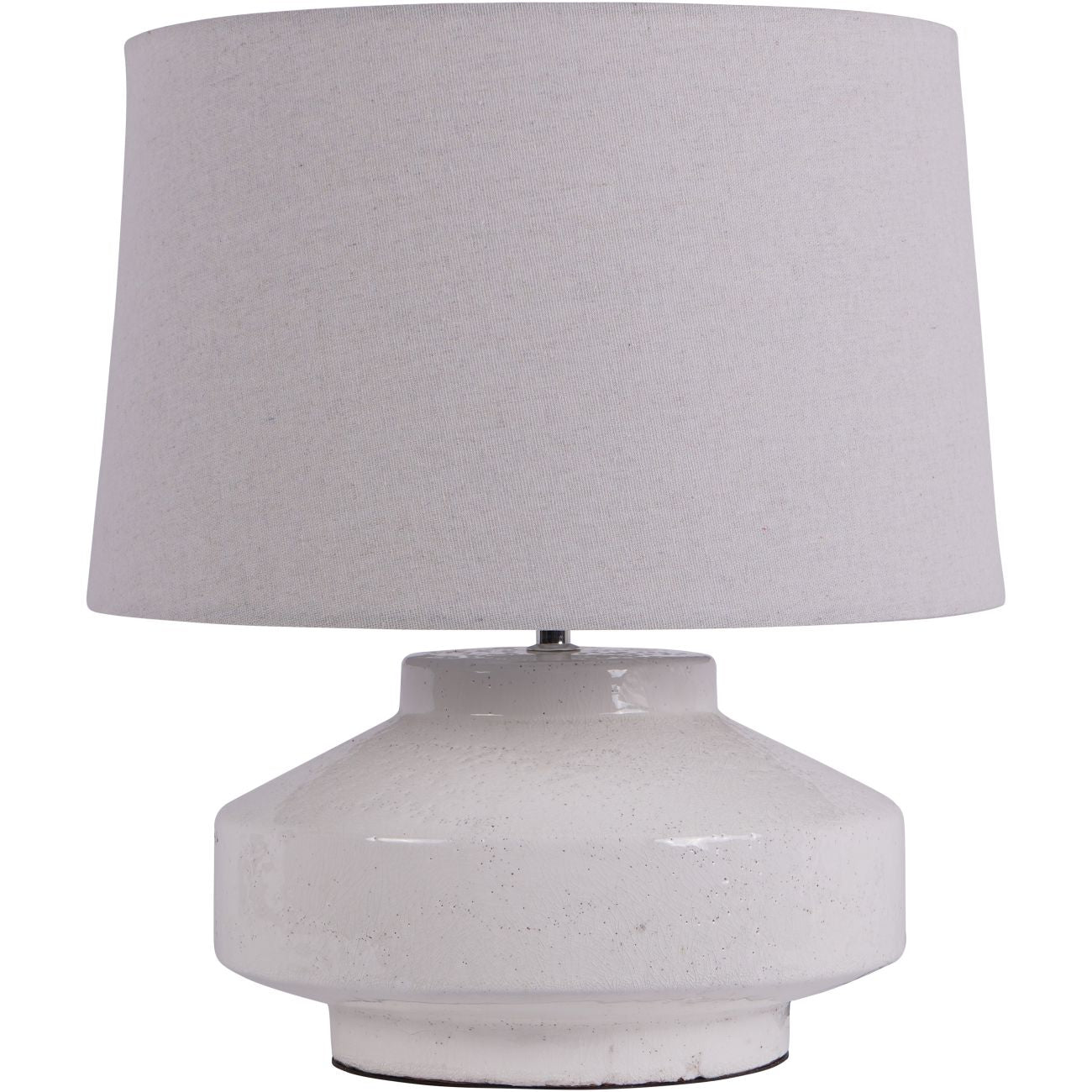 Terracotta Table Lamp White 45cm | Annie Mo's