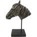 Antique Bronze Effect Bay Horse Head Sculpture 31cm | Annie Mo's