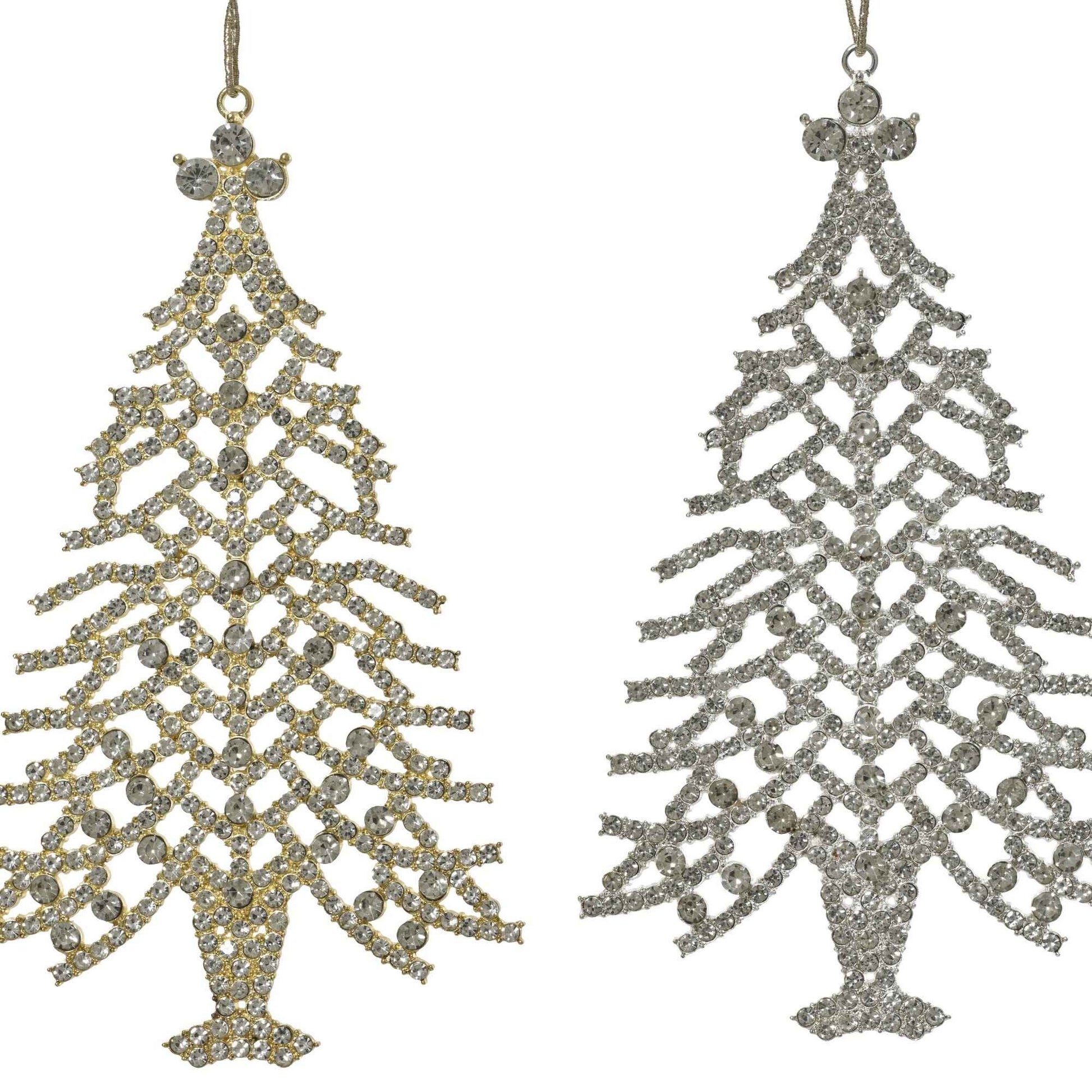 Hanging Tree Decoration with Rhinestones - Colour Choice | Annie Mo's