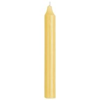 Yellow Rustic Dinner Candle 18cm | Annie Mo's