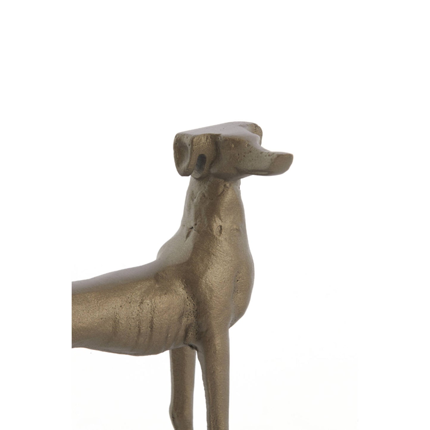 Bronze Effect Metal Dog Ornament 18cm - Style Choice