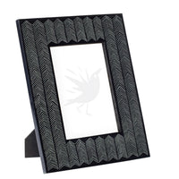 Kota Etched Bone Photo Frame 5" x 7" | Annie Mo's