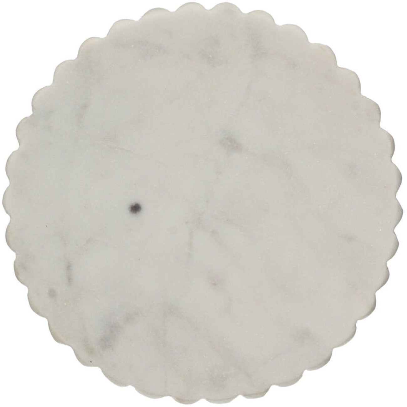 Amara White Marble Soap Dish 12cm