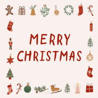 20 Paper Napkins - Merry Christmas and Motifs 33cm | Annie Mo's