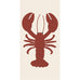 Lobster Paper Napkins - 16 Pieces per Pack