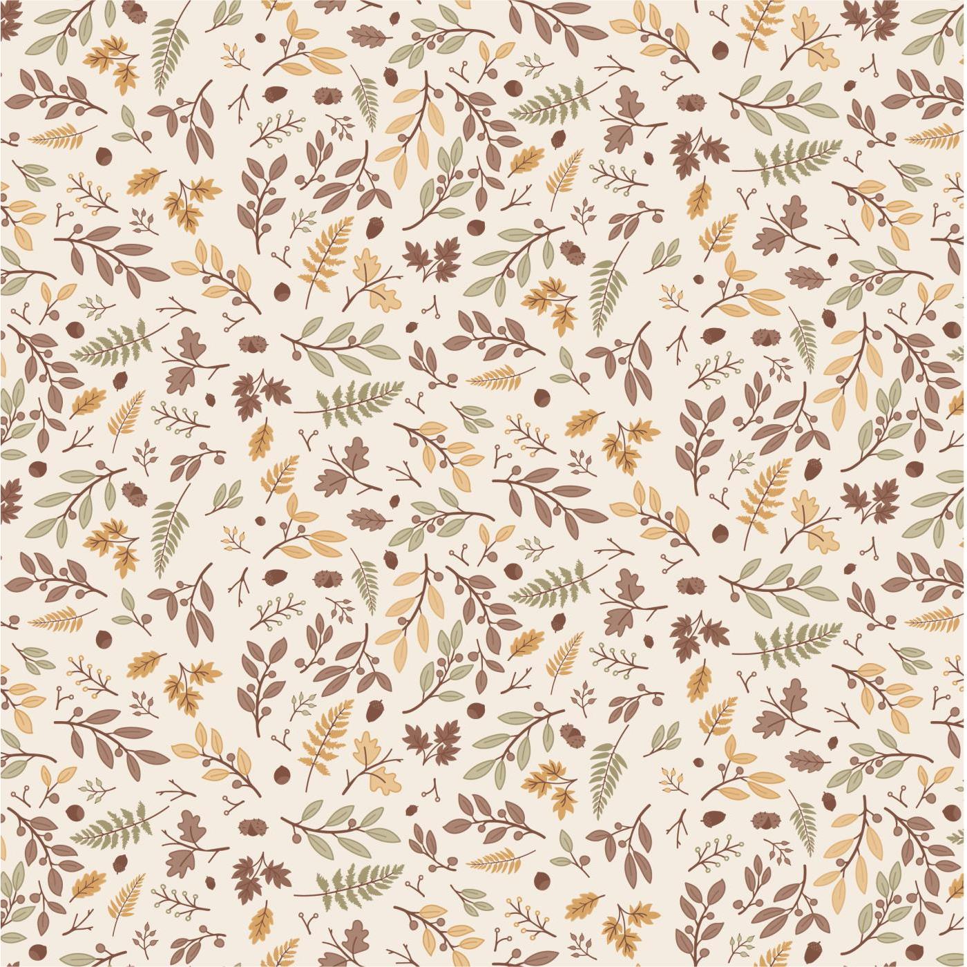 Napkin Autumn Leaves 50 Pack 40x40 | Annie Mo's