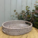 Artisan Weave Round Tray with Handles 25cm | Annie Mo's