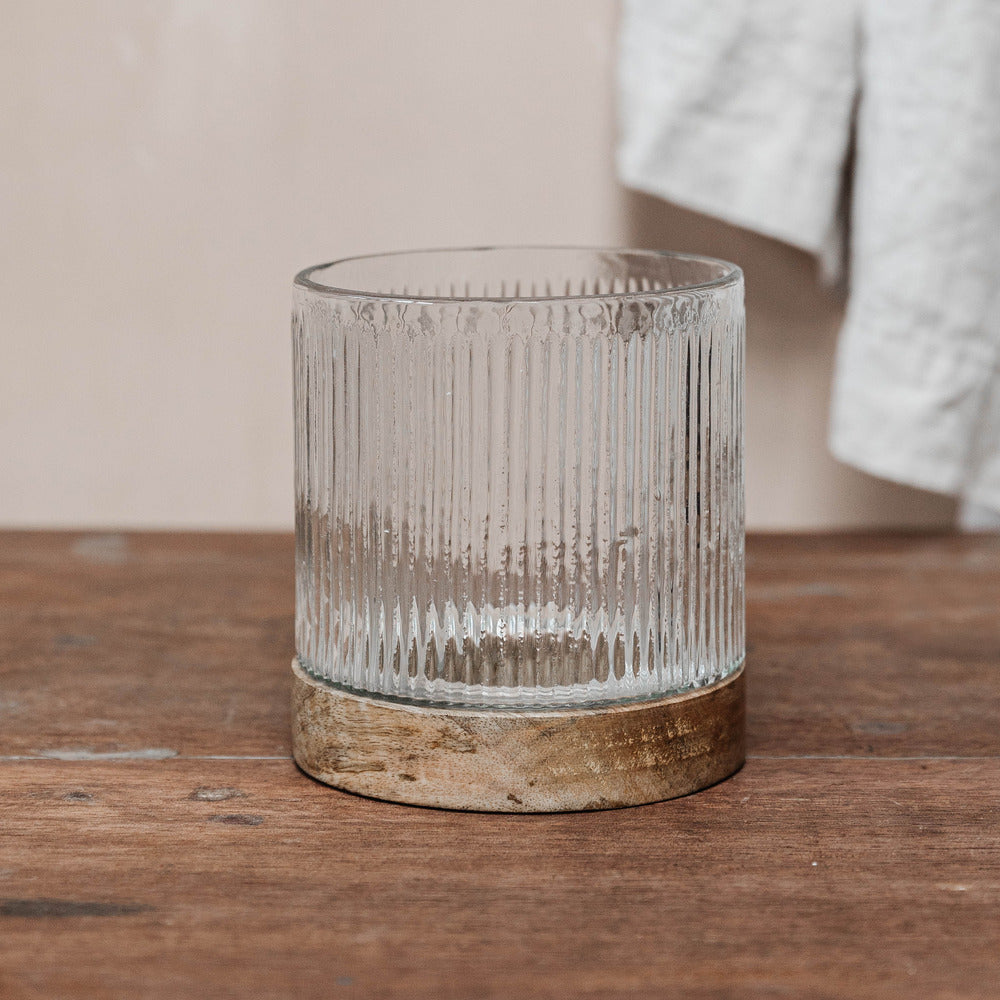 Ribbed Candle Holders - Size Choice | Annie Mo's