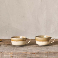 Arici Mugs - Sand - Small (Set of Two) | Annie Mo's