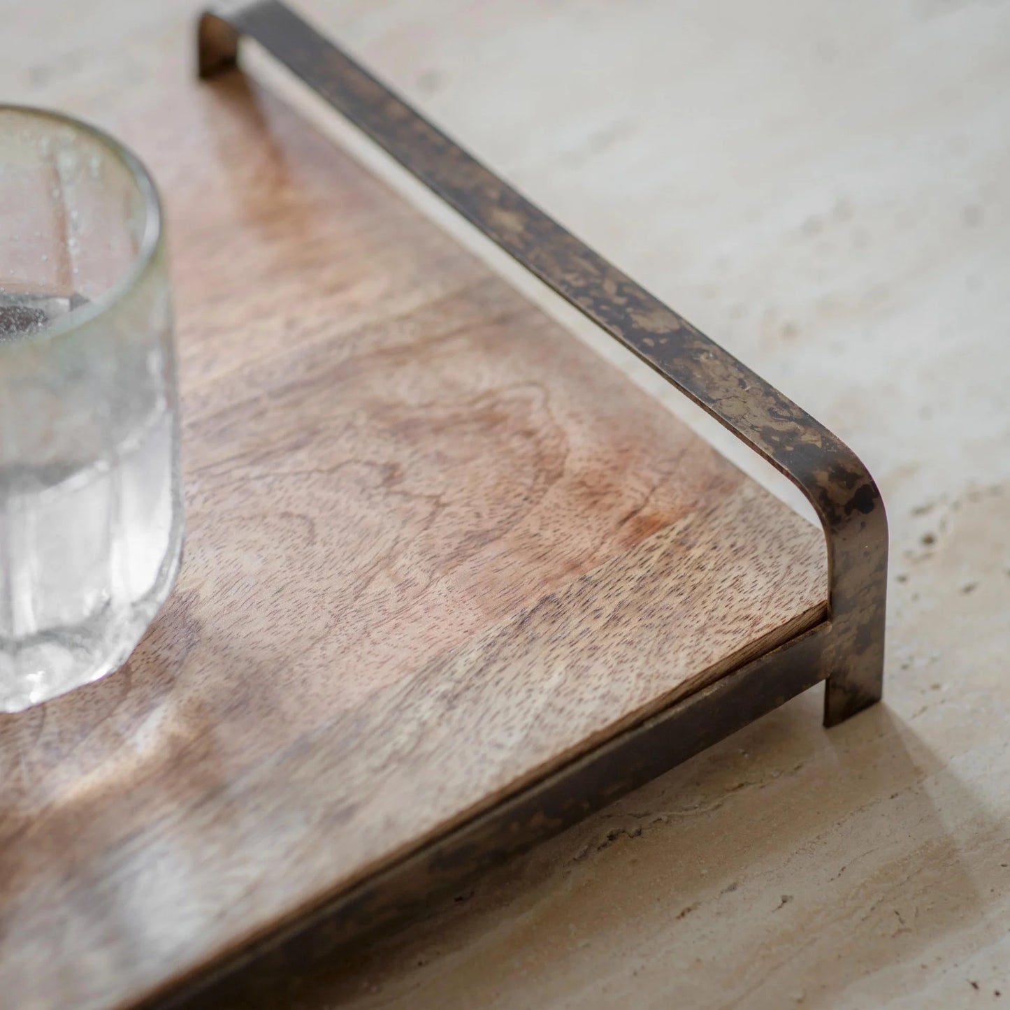 Abbott Wooden Tray with Handles 33cm