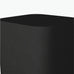 Abigail Ahern Flat Top Side Table (Pitted Charcoal) 45cm High