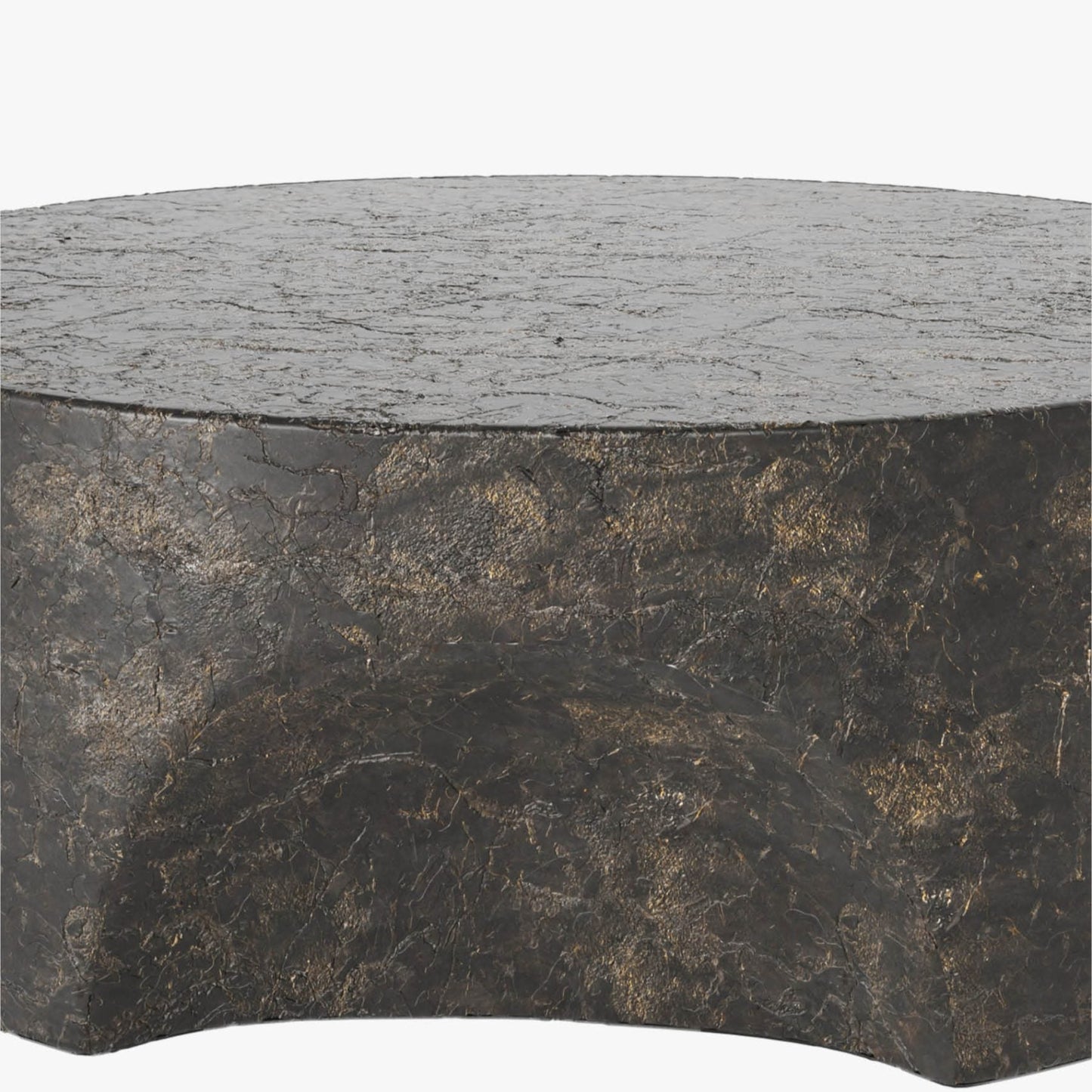 Abigail Ahern Pinch Coffee Table (Brown Slate) 90cm