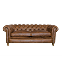 Abraham Junior Large Sofa | Leathers | Annie Mo's