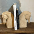 Abstract Horse Heads Bookends 22cm