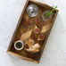 Acacia and Mango Chevron Serving Tray 43cm