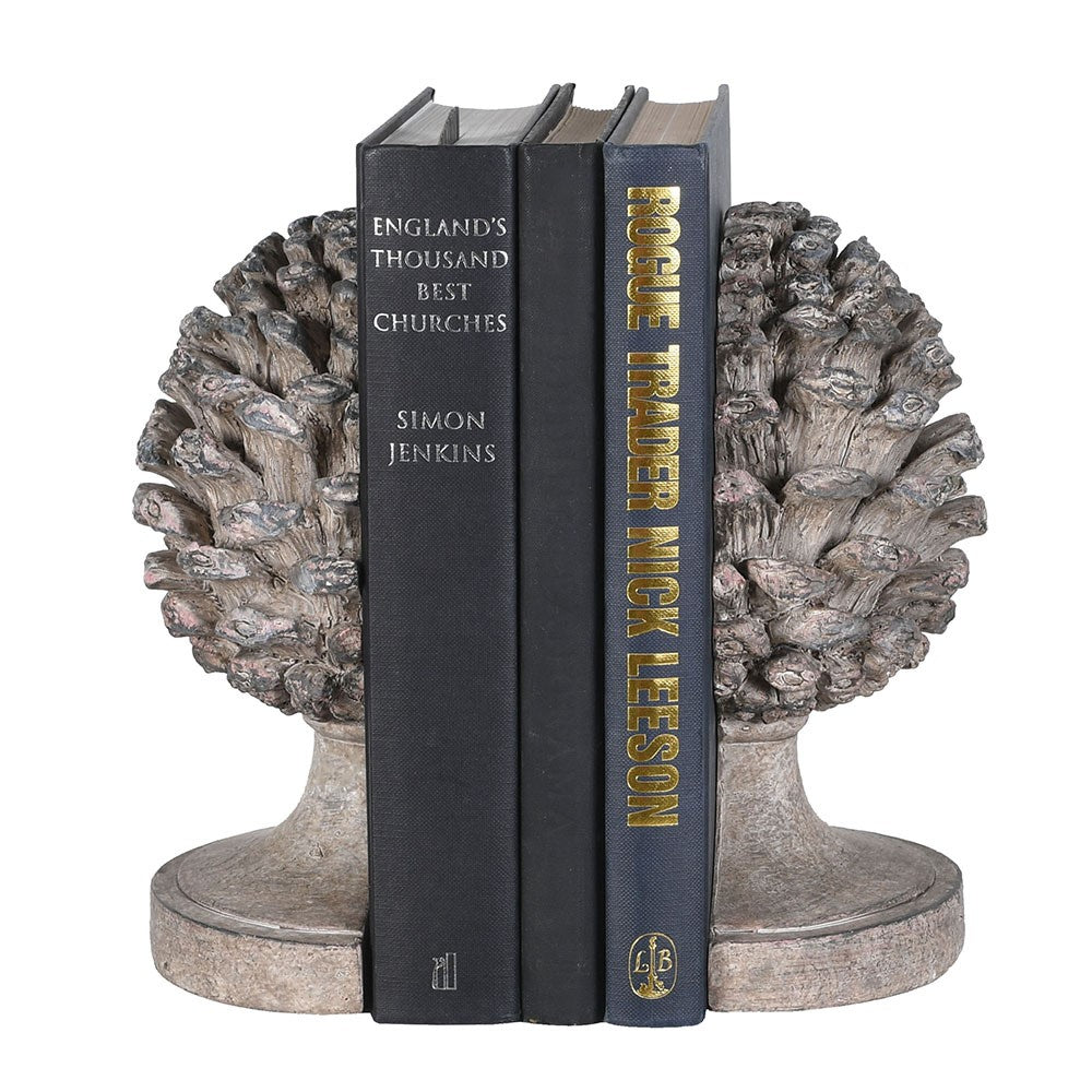 Aged Artichoke Book Ends 25cm | Annie Mo's-B