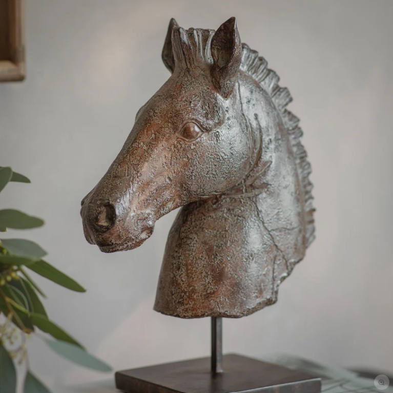 Alderton Horse Head Sculpture 33cm B | Annie Mo's