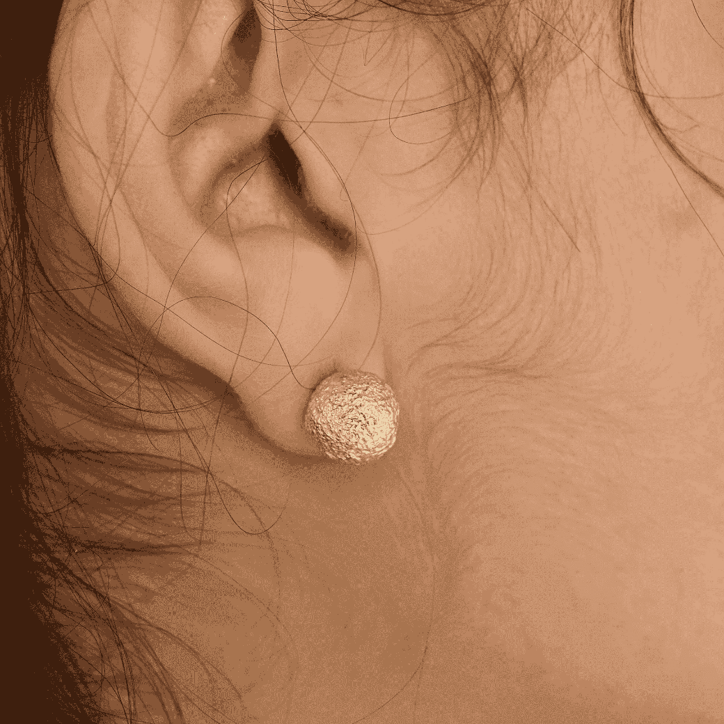 Align Earrings - Gold-B