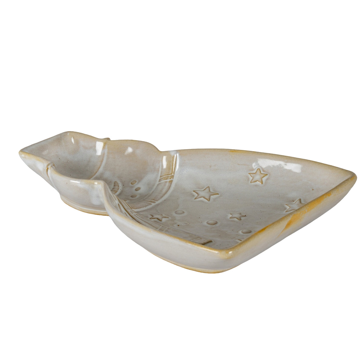 Alora Ceramic Snowman Dish 21cm | Annie Mo's