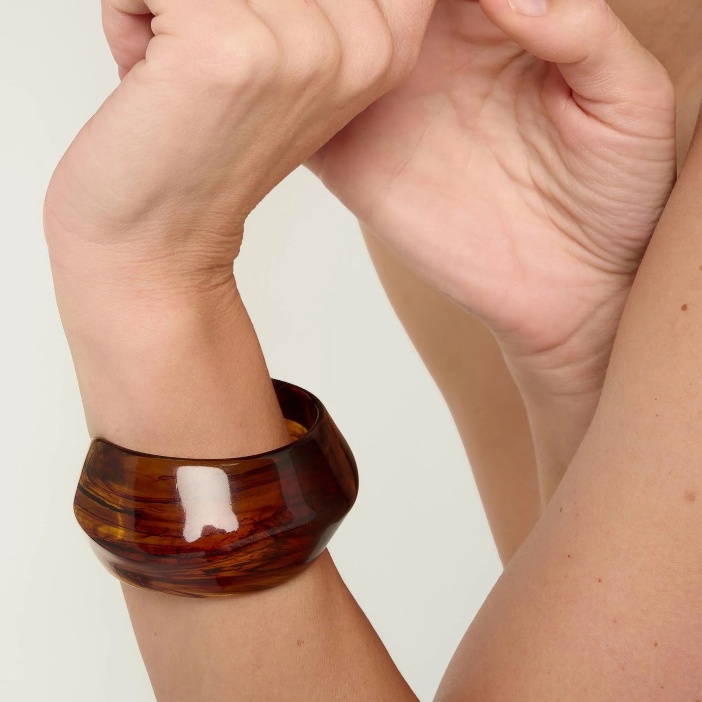 Amber Resin Bangle | Annie Mo's4