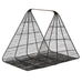 Antiqued Bronze Mesh Log Basket 56cm C
