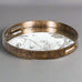 Antiqued Gold Mirrored Grasses Tray 36cm | Annie Mo's
