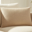 Arthur Cushion Large Oblong Cotton Ramie | Natural | Off White 60x40cm