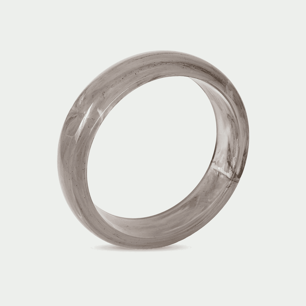 Ashen Resin Bangle-B