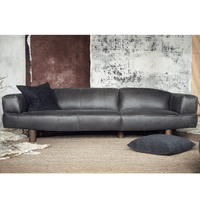 Asymmetry Four Seat Sofa | Leathers | Annie Mo's