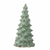 Auden Green Deco Stoneware Christmas Tree 19cm | Annie Mo's