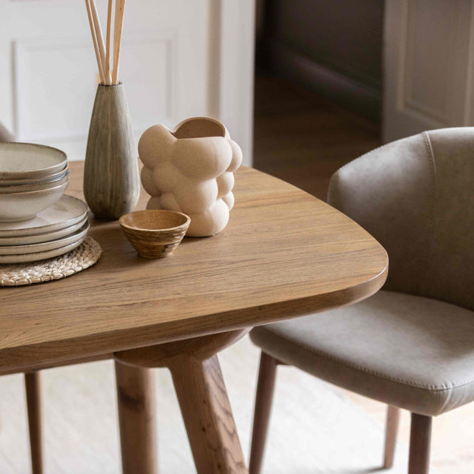 Austin Oak Dining Table 240cm D