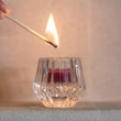 Clear Glass Duo Candleholder | Annie Mo's
