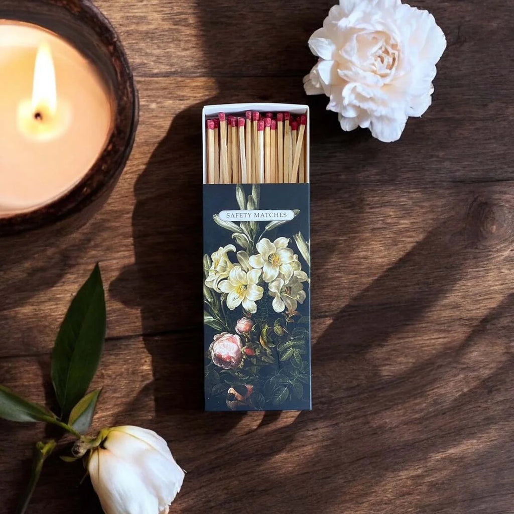 Antique Floral Match Box | Annie Mo's