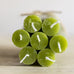 Rustic Dinner Candle Fern Green 27cm
