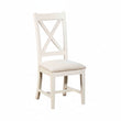 Burford Pair of Upholstered X-Back Dining Chairs | Annie Mo's