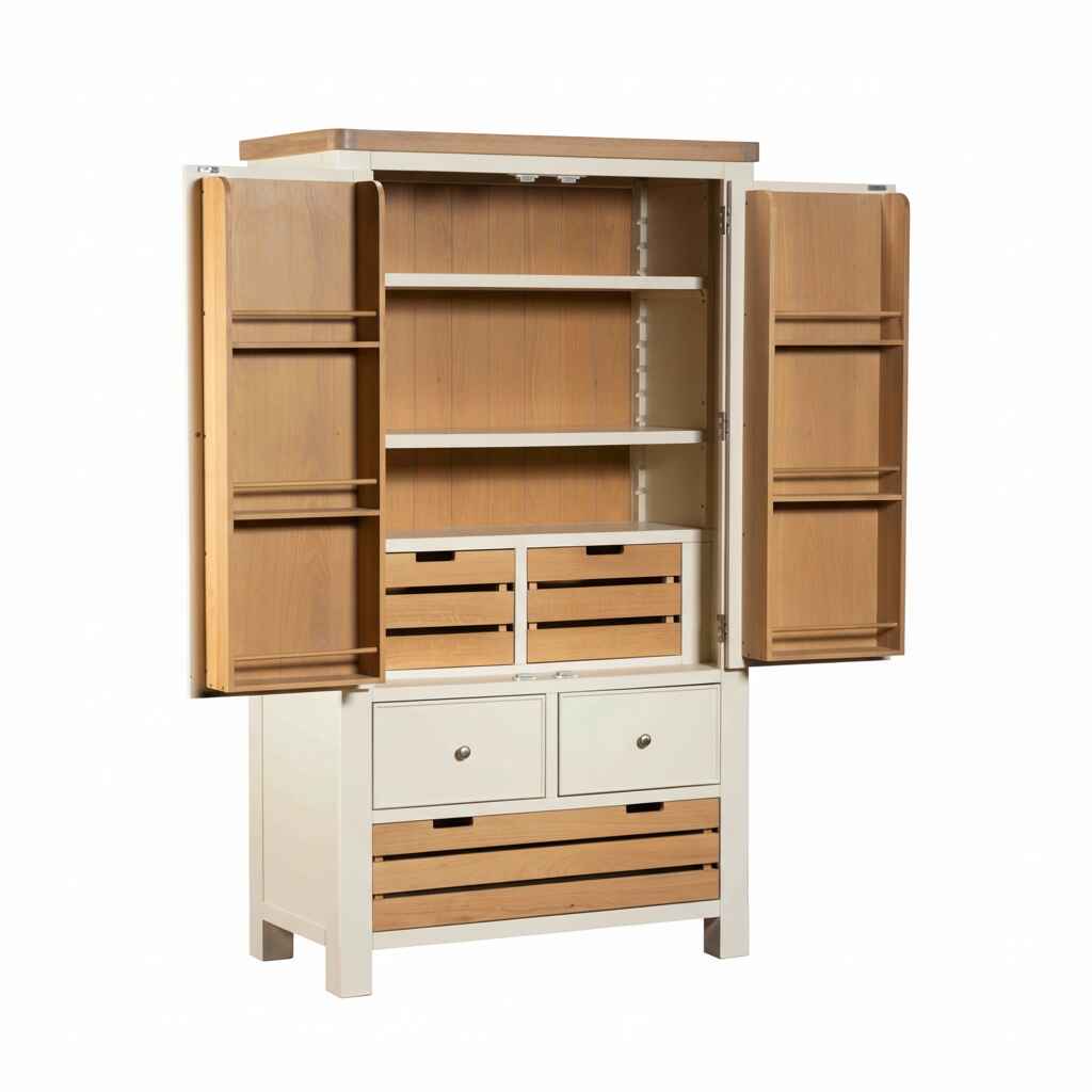 Burford Dining Larder Unit 110cm C | Annie Mo's