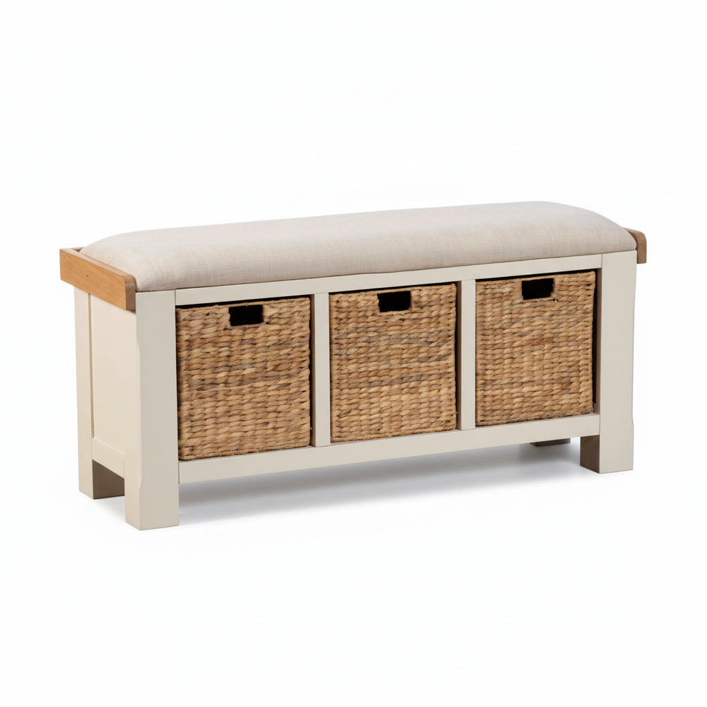 Burford Dining Upholstered Hall Bench 110cm | Annie Mo's