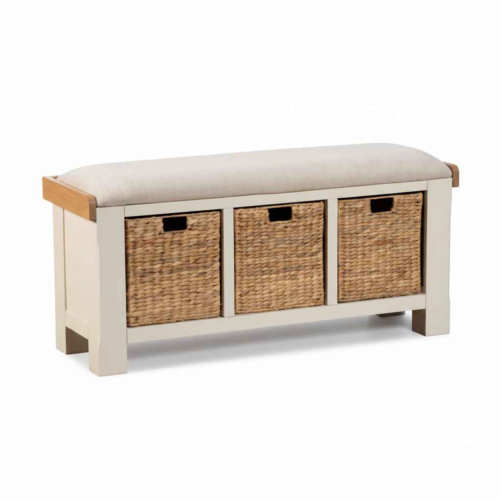 Burford Dining Upholstered Hall Bench 110cm | Annie Mo's