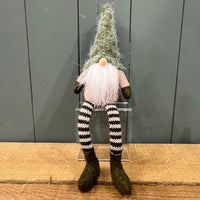 Edge Sitting Green Woolly Gonk | Annie Mo's