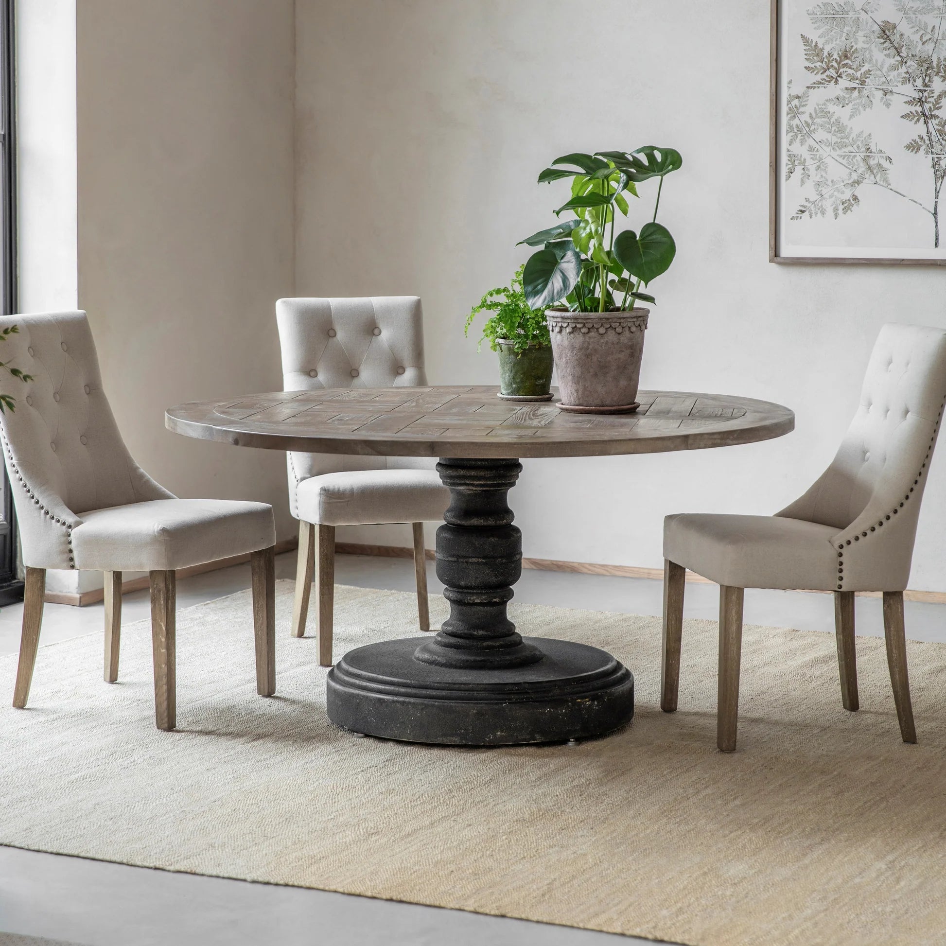 Clovelly Round Dining Table 152cm | Annie Mo's