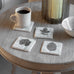 Set of Four Leaf Coasters