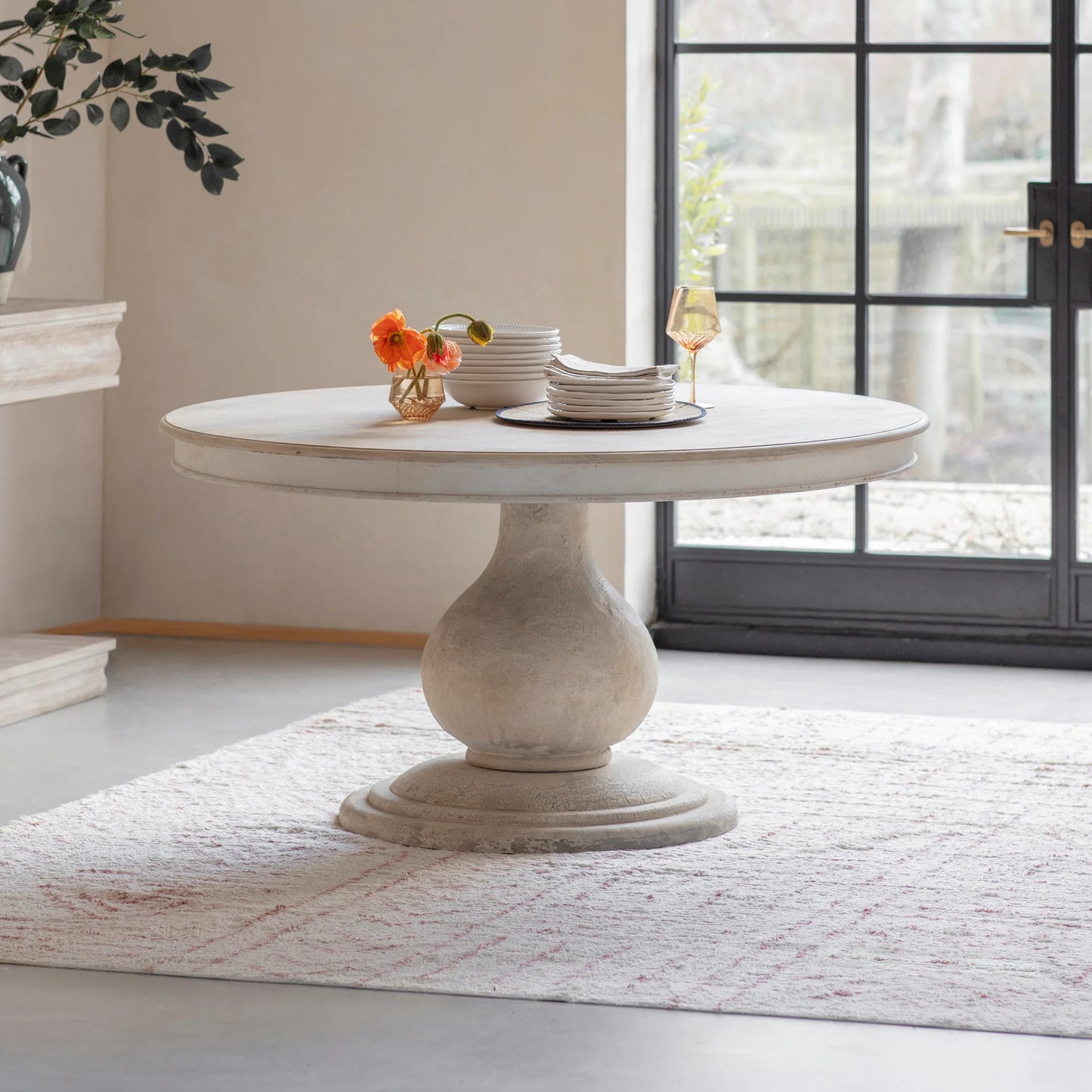 Upton Round Dining Table 140cm | Annie Mo's