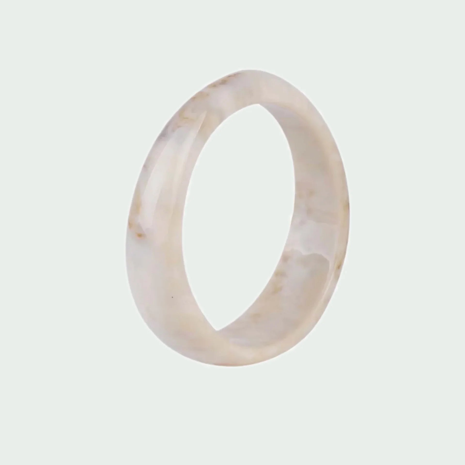 Organic Resin Bangle - Natural | Annie Mo's