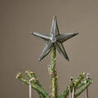 Bakara Star Tree Topper - Antique Silver 19cm | Annie Mo's