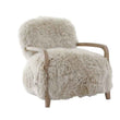 Baaarb Real Sheepskin Accent Chair – Genuine Sheepskin Designer Seating